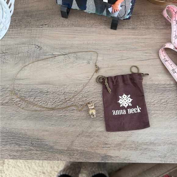 Anna Beck Gold-plated Owl Pendant Necklace - Picture 4 of 10